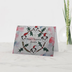 Weihnachtskarte Feiertagskarte