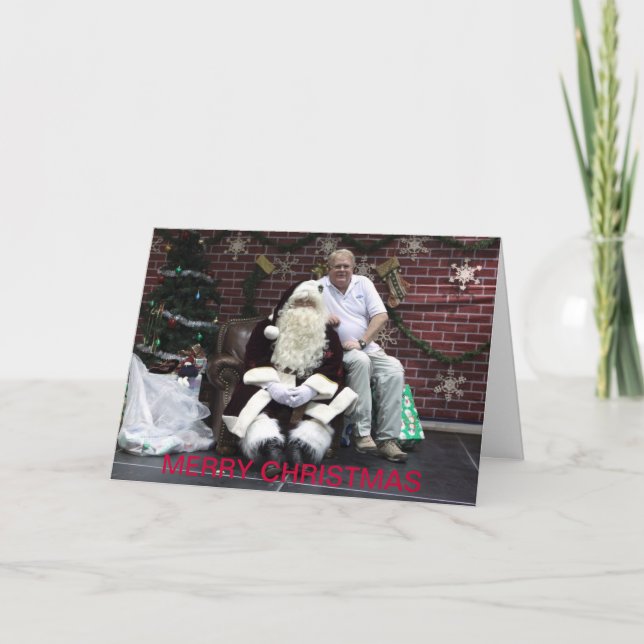 Weihnachtskarte Feiertagskarte (Vorderseite)