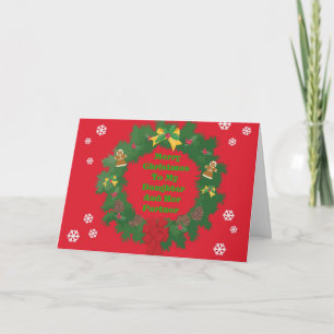 Weihnachtskarte Feiertagskarte