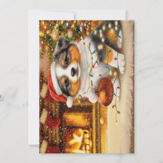 Weihnachtskarte Feiertagskarte