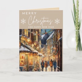 Weihnachtskarte Feiertagskarte