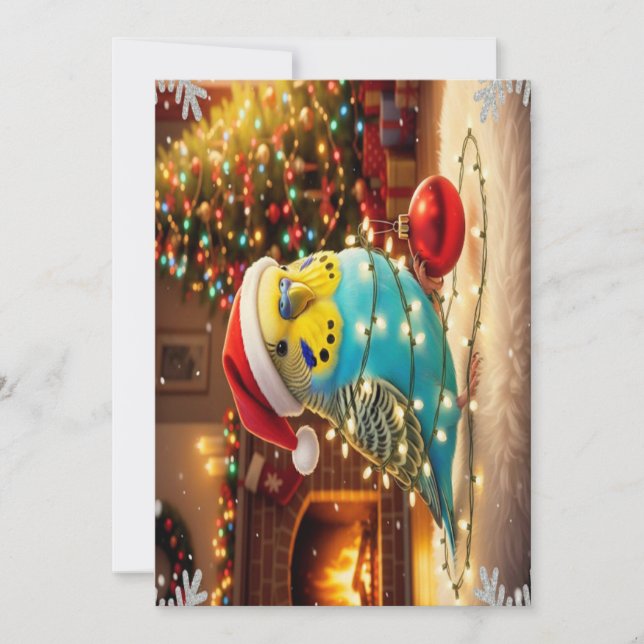 Weihnachtskarte Feiertagskarte (Vorderseite)