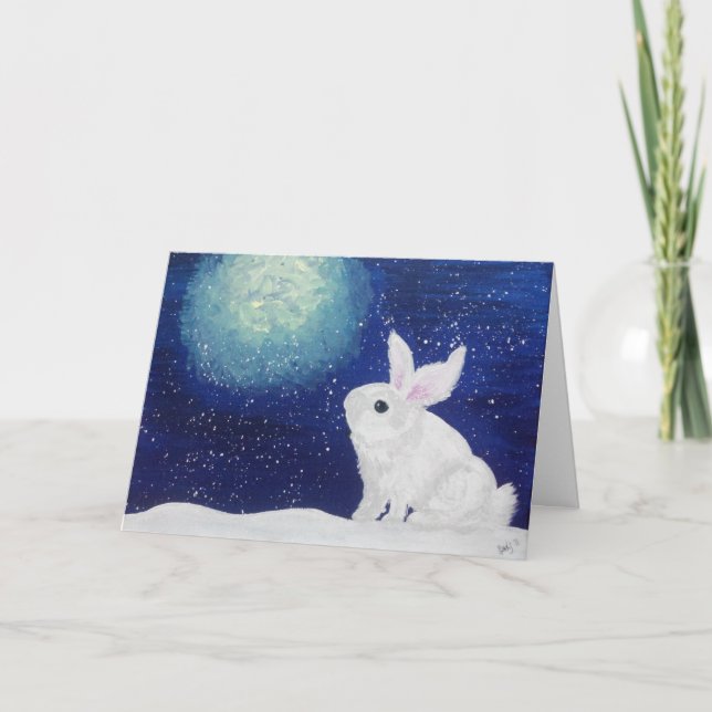 Weihnachtskarte Feiertagskarte (Vorderseite)