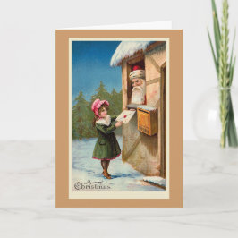 Weihnachtskarte Feiertagskarte