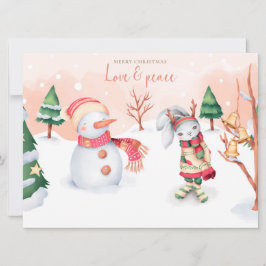 Weihnachtskarte Feiertagskarte