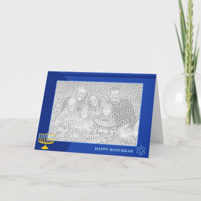 Weihnachtskarte Feiertagskarte (Vorderseite)