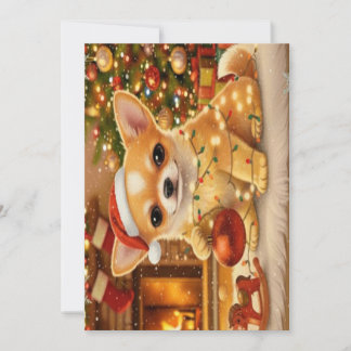 Weihnachtskarte Feiertagskarte