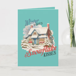 Weihnachtskarte Feiertagskarte