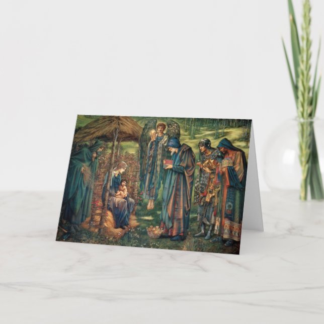 Weihnachtskarte Feiertagskarte (Vorderseite)