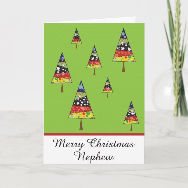 Weihnachtskarte Feiertagskarte (Vorderseite)