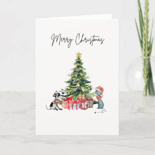 Weihnachtskarte Feiertagskarte