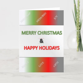 Weihnachtskarte Feiertagskarte