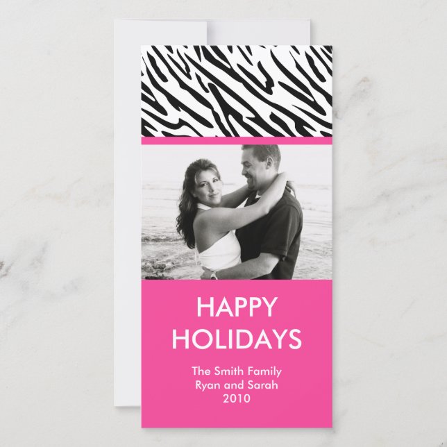 Weihnachtskarte Feiertagskarte (Vorderseite)