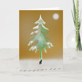 Weihnachtskarte Feiertagskarte