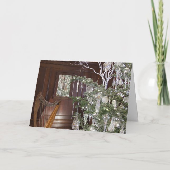 Weihnachtskarte Feiertagskarte (Vorderseite)