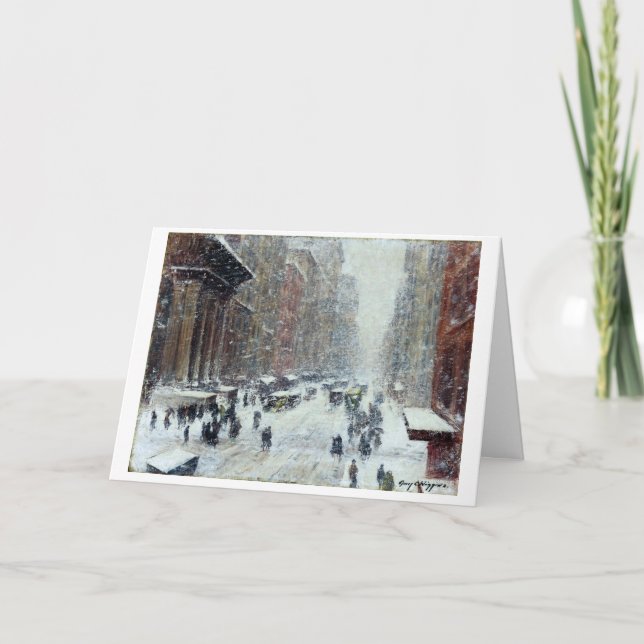 Weihnachtskarte Feiertagskarte (Vorderseite)