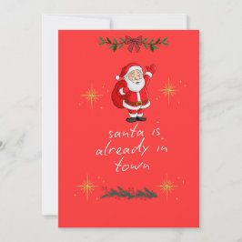 Weihnachtskarte Feiertagskarte