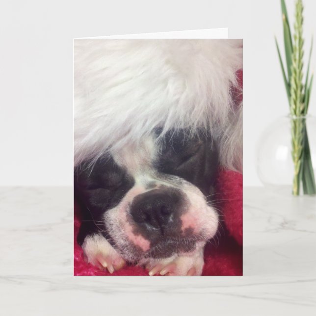 Weihnachtskarte Feiertagskarte (Vorderseite)