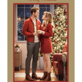 Weihnachtskarte Feiertagskarte