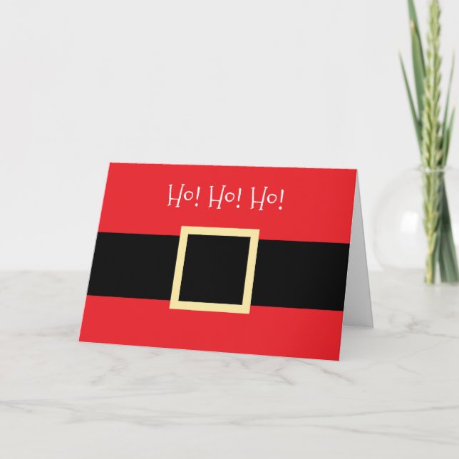 Weihnachtskarte Feiertagskarte (Vorderseite)