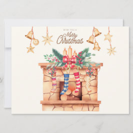 Weihnachtskarte Feiertagskarte