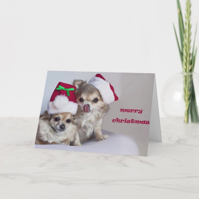 Weihnachtskarte Feiertagskarte (Vorderseite)