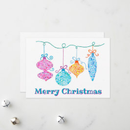 Weihnachtskarte Feiertagskarte