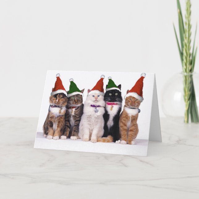 Weihnachtskarte Feiertagskarte (Vorderseite)