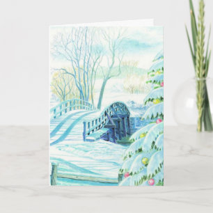 Weihnachtskarte Feiertagskarte