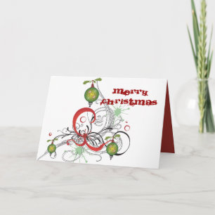 Weihnachtskarte Feiertagskarte