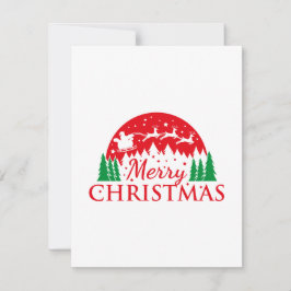 Weihnachtskarte Feiertagskarte