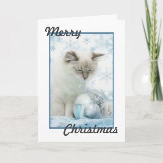 Weihnachtskarte Feiertagskarte