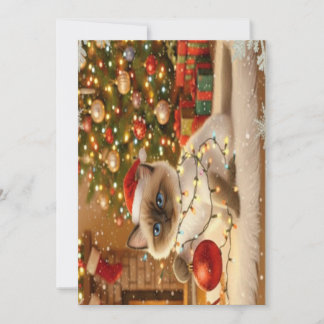 Weihnachtskarte Feiertagskarte