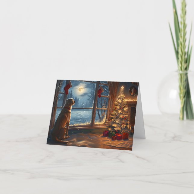 Weihnachtskarte Feiertagskarte (Vorderseite)