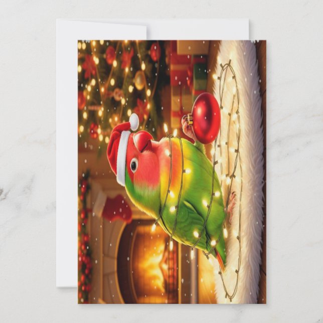 Weihnachtskarte Feiertagskarte (Vorderseite)