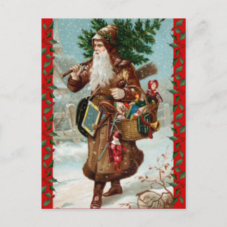 Weihnachtskarte Feiertagspostkarte