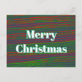 Weihnachtskarte Feiertagspostkarte