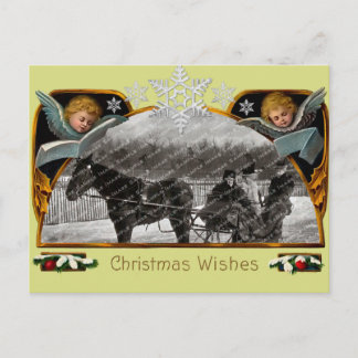 Weihnachtskarte Feiertagspostkarte