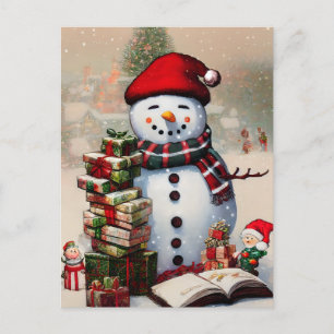 Weihnachtskarte Feiertagspostkarte