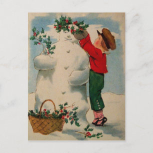 Weihnachtskarte Feiertagspostkarte