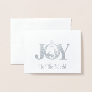 Weihnachtskarte Folienkarte