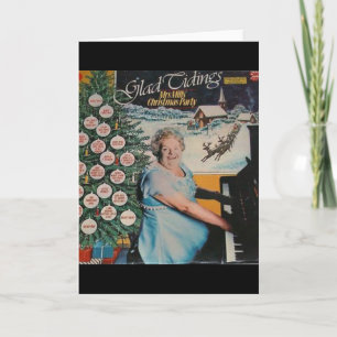 Weihnachtskarte Frau-Mills Feiertagskarte