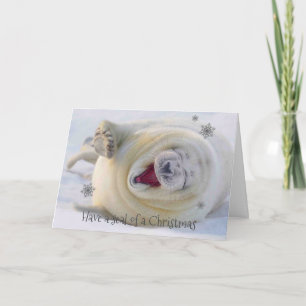 Weihnachtskarte - Frohe Weihnachten mit einem Sieg