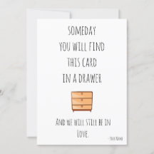 Weihnachtskarte für Freundin