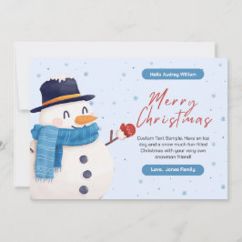 Weihnachtskarte gedruckt online feiertagskarte