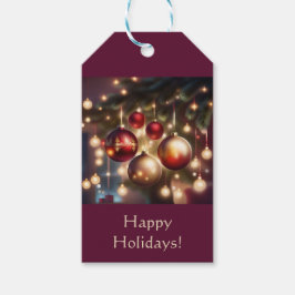 Weihnachtskarte Geschenkanhänger