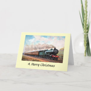 Weihnachtskarte - GNR-Zug Feiertagskarte