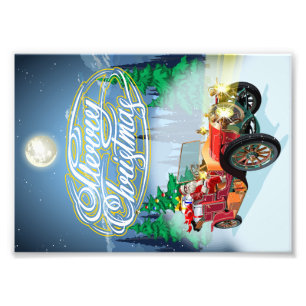 Weihnachtskarte Gruß Fotodruck