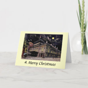 Weihnachtskarte - Hamburg, Deutschland Feiertagskarte