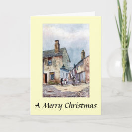Weihnachtskarte - Hawkshead, Cumbria Feiertagskarte